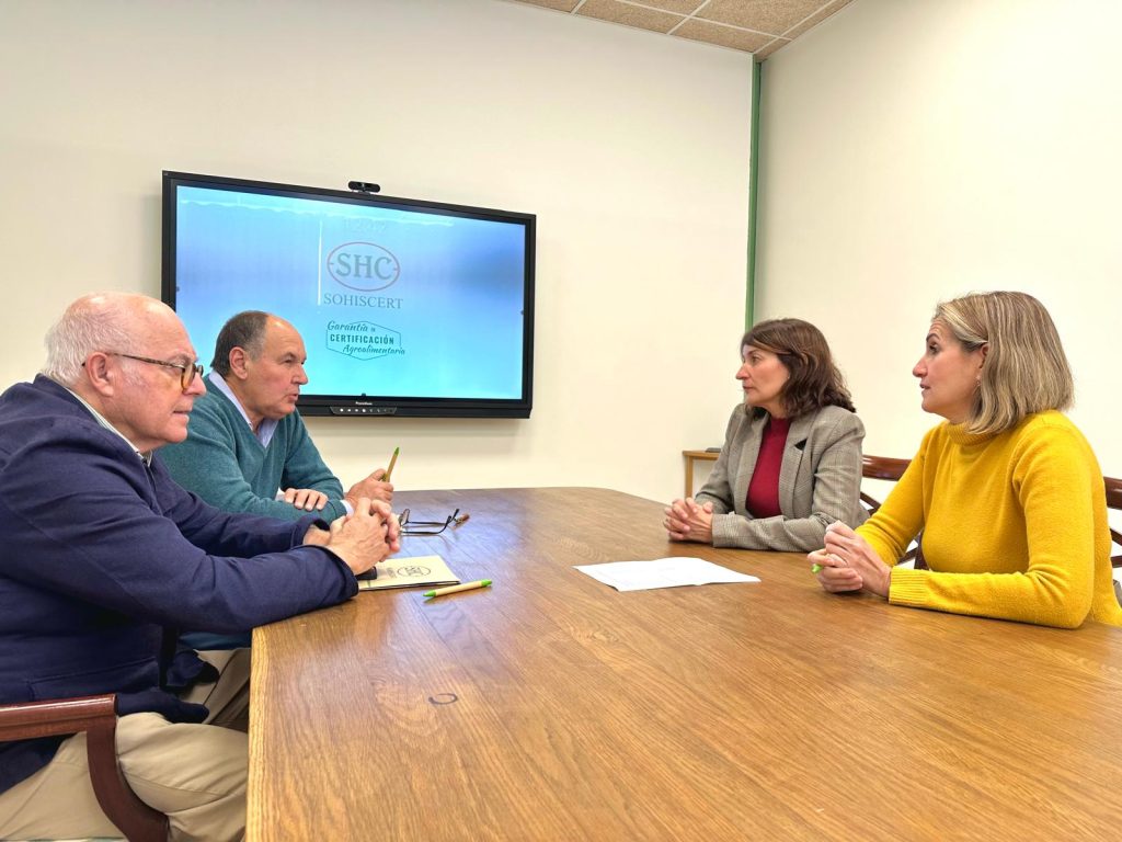 Firma convenio de colaboración entre Sohiscert y el Consejo regulador de las IGP Aceitunas Manzanilla y Gordal de Sevilla